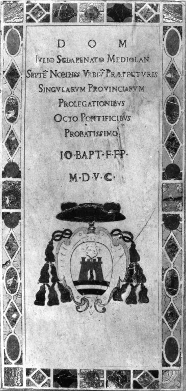 lapide tombale - ambito romano (sec. XVI)
